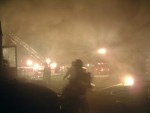 Highlight for Album: Worthington Ridge - Structure fire - April 25, 2005
