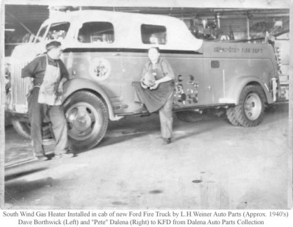 KFD 1940 s Fire Truck