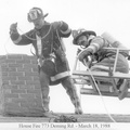 KFD Chimney fire 1988