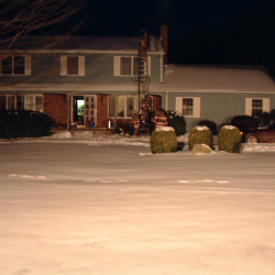 Chimney Fire - Jan, 2005