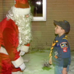 Cub Scouts visit