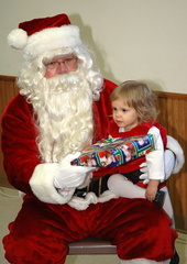 Santa-&-grand-daughter